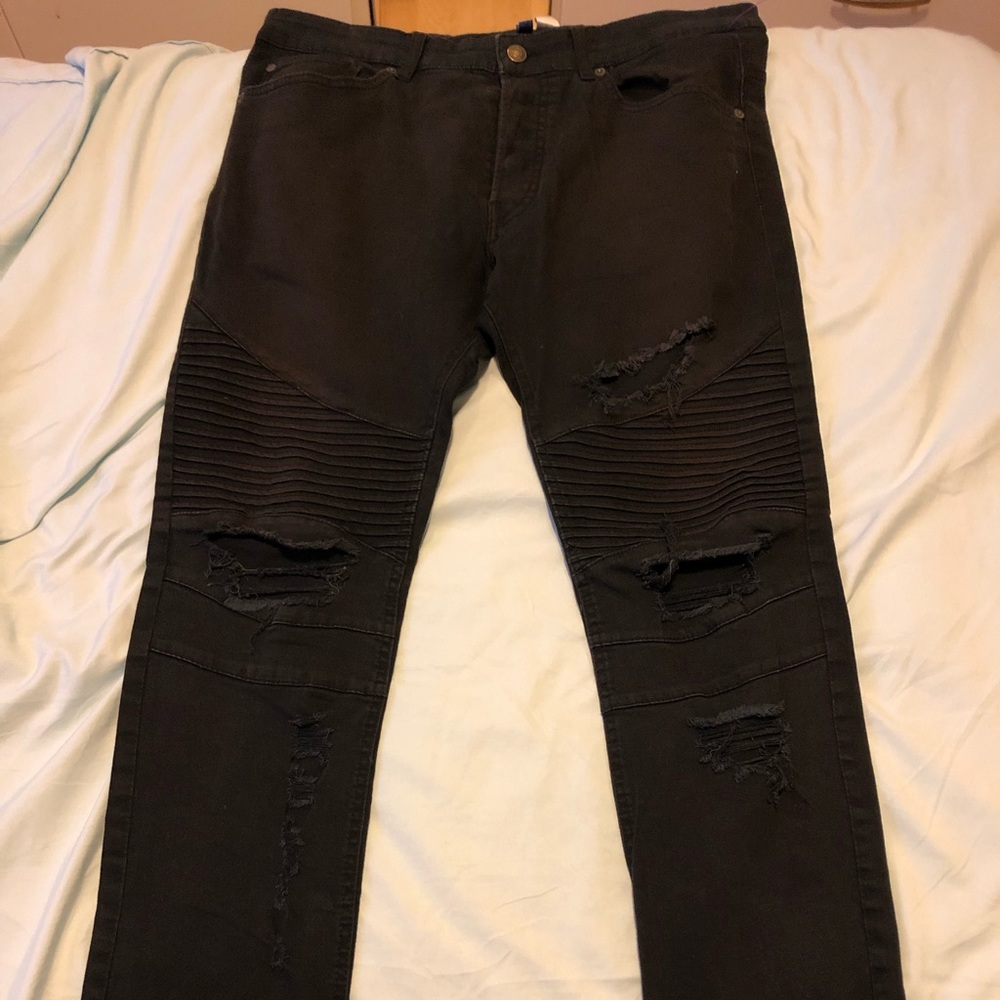H&M Distress Denim Jeans